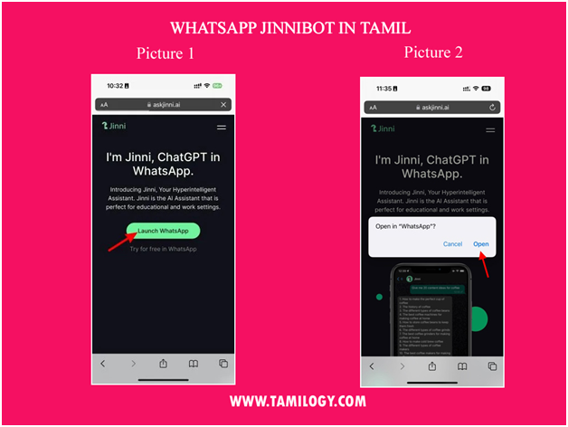 Whatsapp bot in tamil