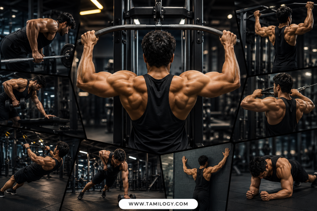 BACK EXERCISE IN TAMIL