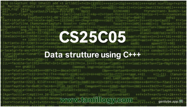 CS25C05 MCQ NOTES DOWNLOAD